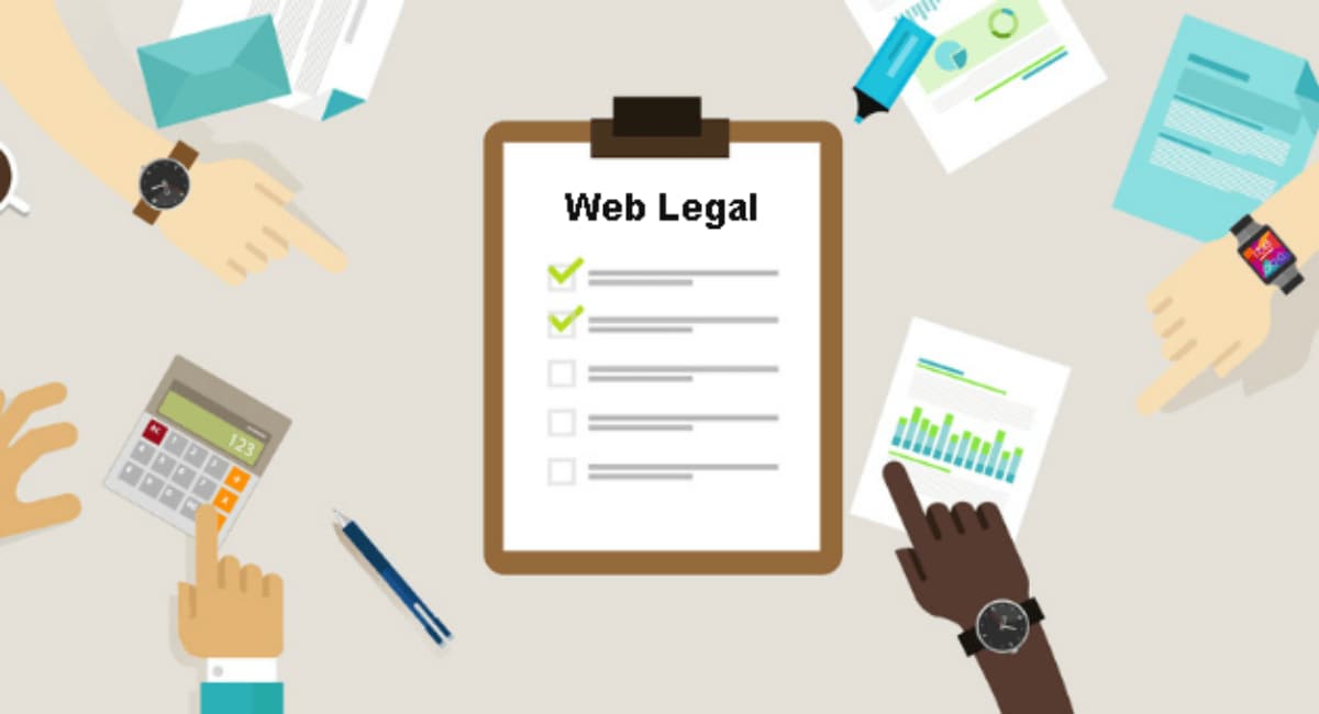 Información legal de un sitio web